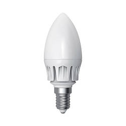 LED-лампа E14 Electrum свічка 7W (600Lm) 4000K AL LC-14 алюм. корп. A-LC-0481