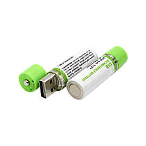 USB акумулятори AA 1.2V 1450mAh Ni-MH Perfect, 2 шт, фото 3