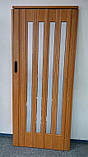 Двері гармошка під будь-які розміри, Більше 24 кольорів. Міжкімнатні двері гармошка. розмір 80,70,60,50см, фото 8
