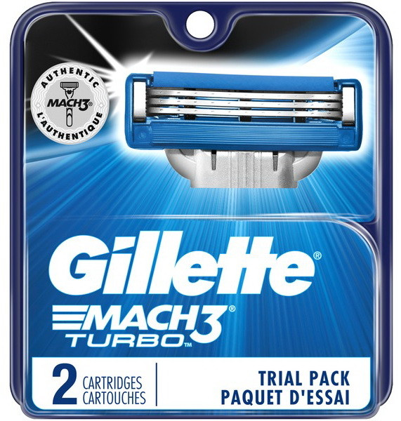 Картридж Gillette "Mach3 Turbo" (2)