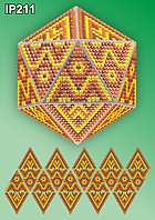 Набор алмазной вышивки ТМ Вдохновение НОВОГОДНИЙ ШАР IP211