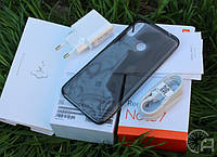 Cиликоновый чехол, бампер на телефон Xiaomi RedMi Note 7. Черный