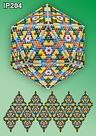 Набір алмазної вишивки ТМ Натхнення НОВОРІЧНИЙ КУЛЯ IP204