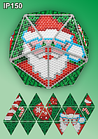 Набір алмазної вишивки ТМ Натхнення НОВОРІЧНИЙ КУЛЯ «ДІД МОРОЗ» IP150