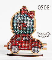 Набор для вышивання крестиком на деревянной основе ФрузелОк "Авто" 0508