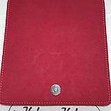 Клапан сумки 19*20. "Пташки". Колір "Червоний"., фото 3