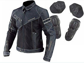 S розмір Літня джинсова мото куртка Komine JK006