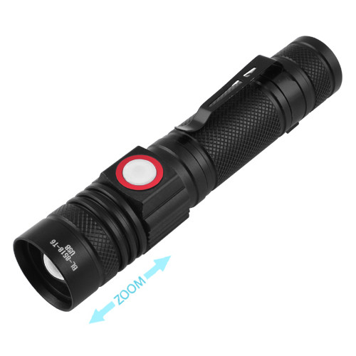 Ліхтарик Police Higlght Torch 8518-T6 з регульованим зумом, стробоскопом і опцією SOS, фото 1