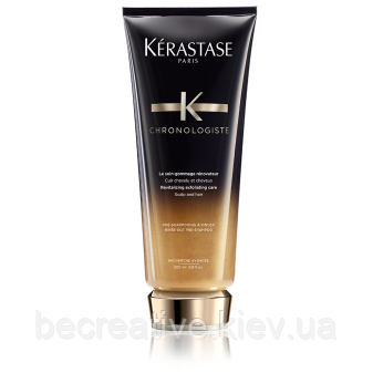 Пілінг-гомаж для волосся Kerastase Chronologiste soin gommage renovateur, 200 мл