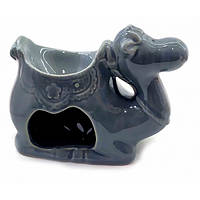 Аромалампа для дома из керамики Верблюд серый