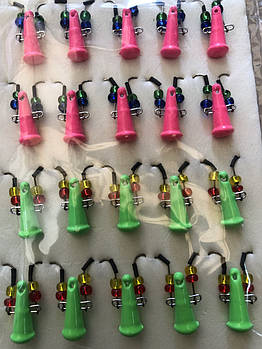 Яйця Fry midi 10g ultra Pink/green