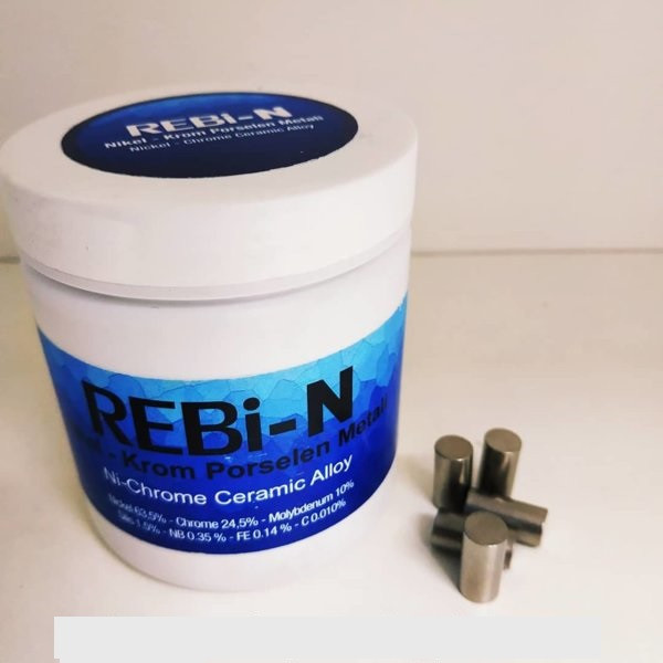 Rebi-N - стоматологічний сплав для коронок і мостоподібних протезів "Нікель-Хром (NiCr)"