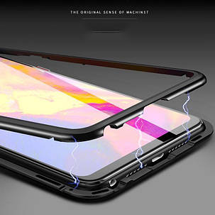 Магнітний чохол Full Glass 360 (Magnetic case) для Huawei P30 Pro, фото 2