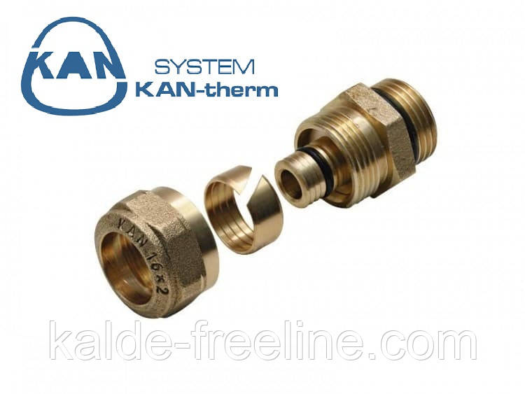 З'єднувач KAN-therm свинчиваемый НР 14x2 G1\2"