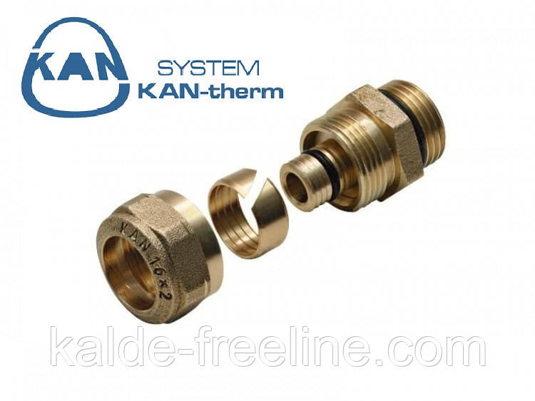 З'єднувач KAN-therm свинчиваемый НР 25x3.5 G1\2"