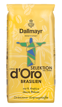 Кофе в зернах DALLMAYR Crema D'Oro Selektion Brasilien 1 кг