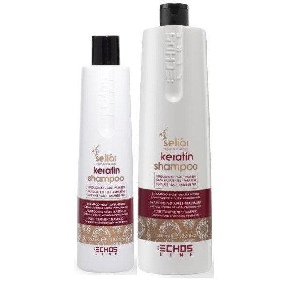 Шампунь відновлюючий з кератином - Echosline Seliar Keratin (Оригінал)