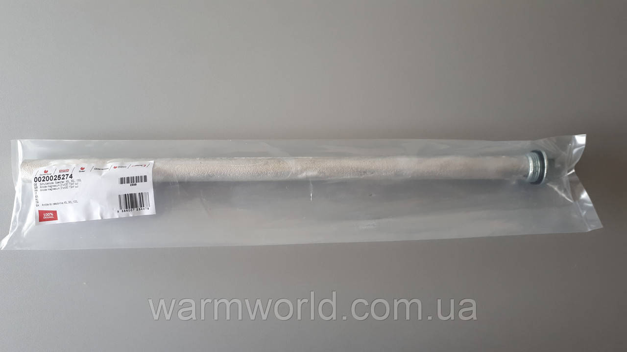 0020025274 Анод магнієвий 3/4" 500 мм Protherm KLZ