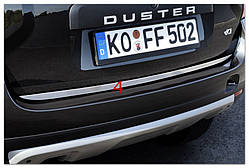 Накладка на кромку багажника Renault Duster 2010-2017