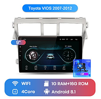 Junsun 4G Android магнітолу для Toyota VIOS 2007 2008 2009 2010 2011 2012 wifi