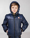 Модна куртка-жилет для хлопчика, фото 7