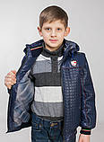 Модна демісезонна куртка-жилет для хлопчика, фото 5