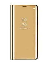 Дзеркальний чохол-книжка з функцією підставки для Huawei P smart 2019год (Gold)