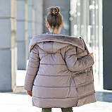 Зимова куртка-шубка для дівчинки "Плюша", фото 5