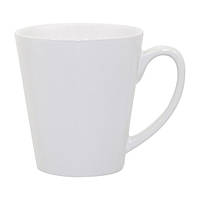 Чашка для сублимации латте маленькая белая 350 мл.