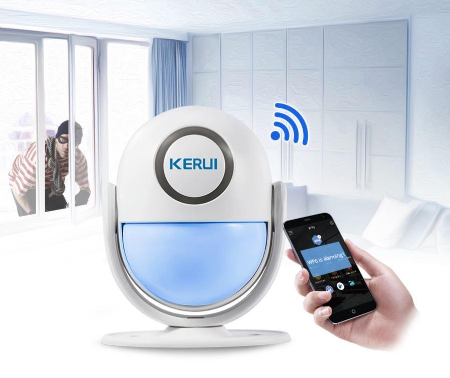 WI-FI сигналізація KERUI WP6.сигналізація для дому •керування через смартфон.Акція! Гарантія 24 місяці!