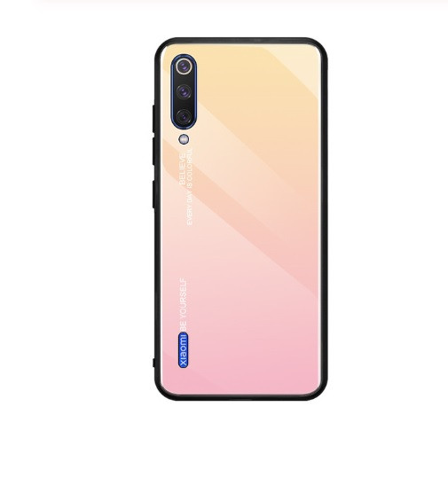 Чохол Gradient для Xiaomi Mi A3 (жовто-рожевий)