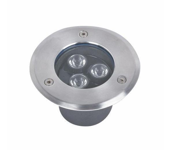 Грунтовий 3*1W жовтий вбудовуваний ip68 DC12V лед світильник Ecolend, фото 1