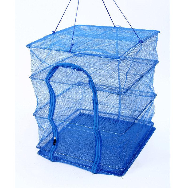 Складна сушарка для риби, грибів, фруктів 45x45x65 см