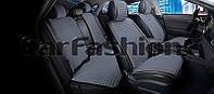 Накидки на сидения CarFashion Мoдель: MONACO PLUS Тёмно серый (21838)