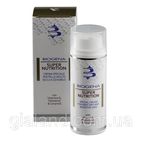 Спеціальний крем для дуже сухої та чутливої шкіри Biogena Super Nutrition Cream
