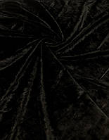 Велюр колір чорний жатий ( ш. 150 см)