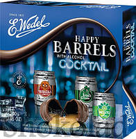 Набор шоколадных конфет - Happy Barrels With Alcohol Cocktail - E.Wedel