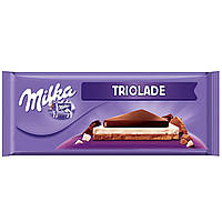 Шоколад Milka Triolade mmMax шоколад трех видов, 280 гр. Швейцария