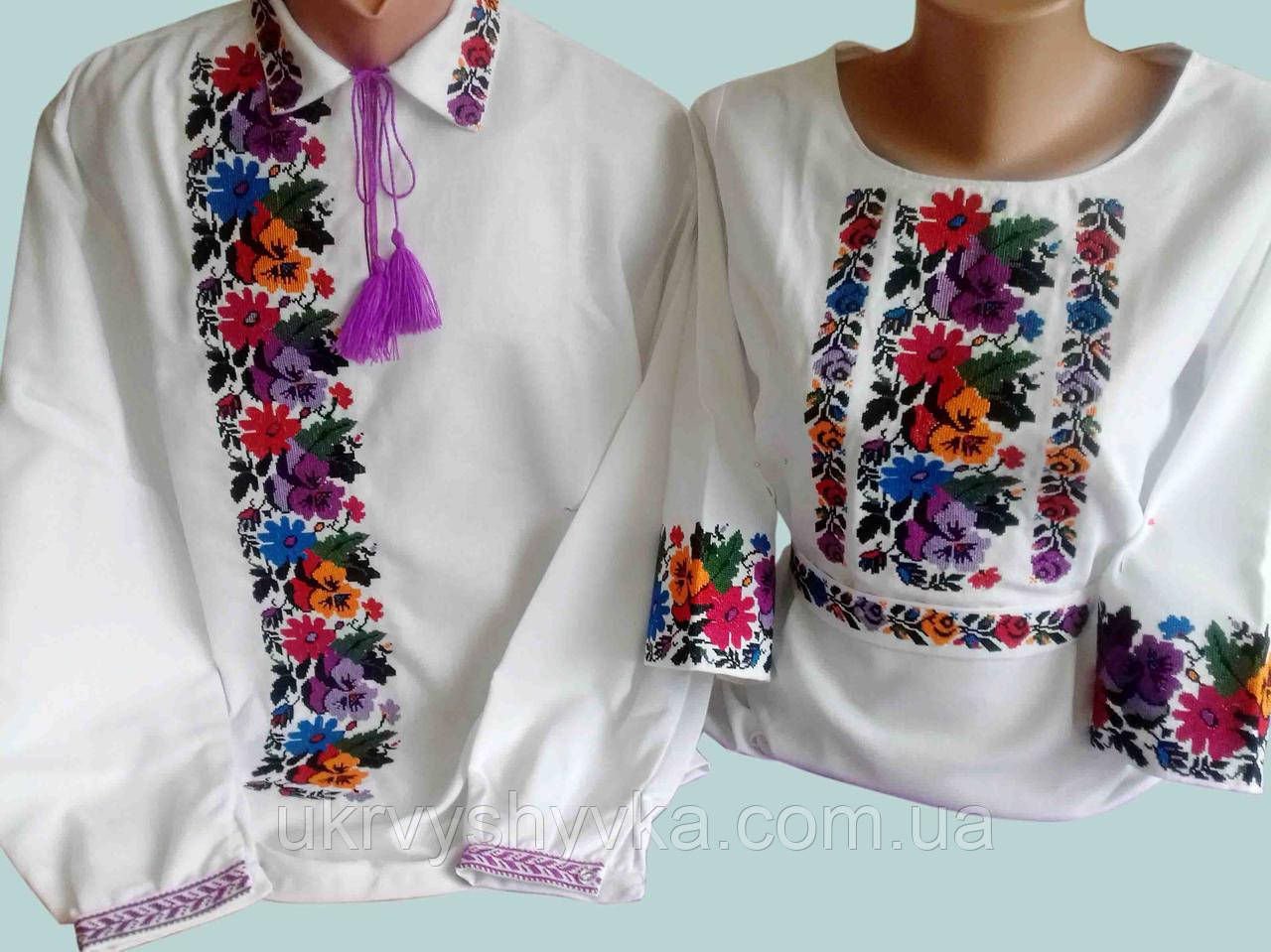 Вишиванки сімейні "Братчики кольорові"