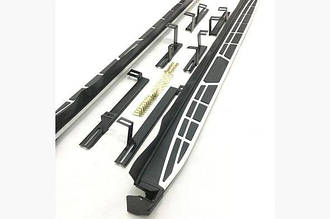 Бічні підніжки в штатні місця Toyota RAV4 2013-2018 р.в.