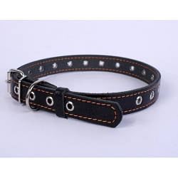 Нашийник для собак  безрозмірний чорний , д. 69 см, ш. 3,5см