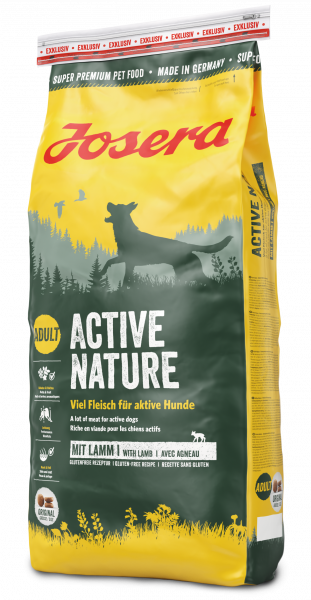 Сухий корм Josera Dog Active Nature для дорослих собак усіх порід з високою активністю (птах) 15кг