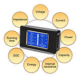 Вимірювач параметрів струму PZEM-015, ватметр 100А, фото 5