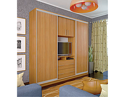 Шафа купе з нішею під телевізор Нео