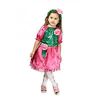 Детский карнавальный костюм Розовая Роза на выступления постановку