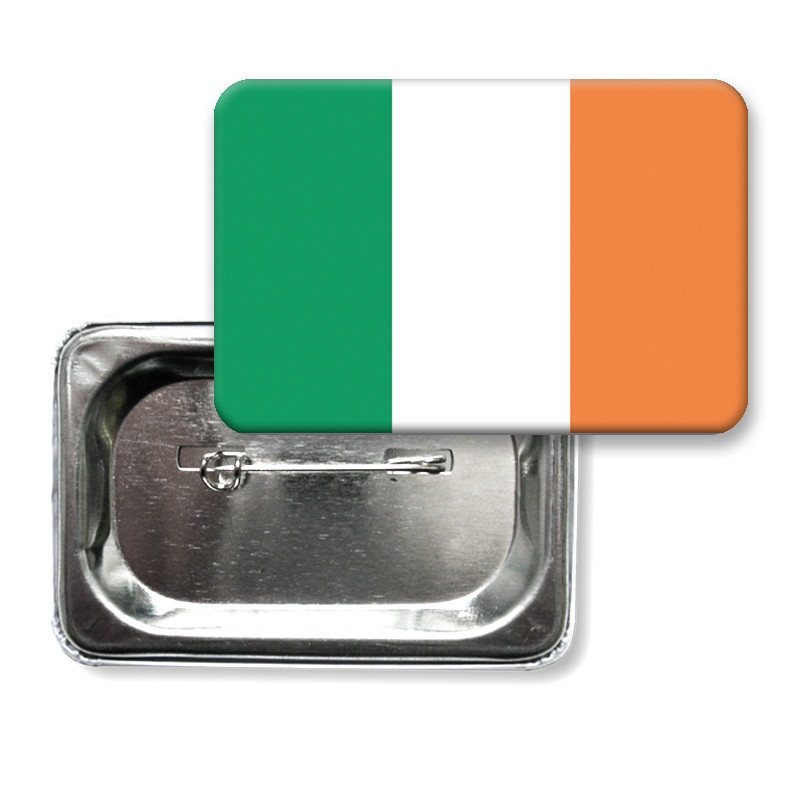 Закатной значок "Флаг Ирландии" - фото 1 - id-p1042590441