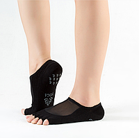Красивые Носки для Йоги Coco Lauderly со Вставками из Сеточки, 4 Модели