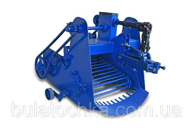 Картоплекопалка КМ-5(ВМО) транспортерна з активним ножем для мотоблока (AGROMARKA), фото 1