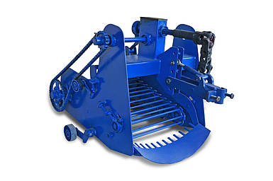 Картоплекопалка КМ-5(ВМО) транспортерна з активним ножем для мотоблока (AGROMARKA)