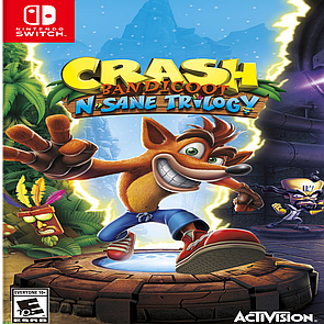 Crash Bandicoot N'sane Trilogy (англійська версія) Nintendo Switch